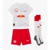 RB Leipzig Xavi Simons #10 Hemmakläder Barn 2025-26 Kortärmad (+ Korta byxor)
